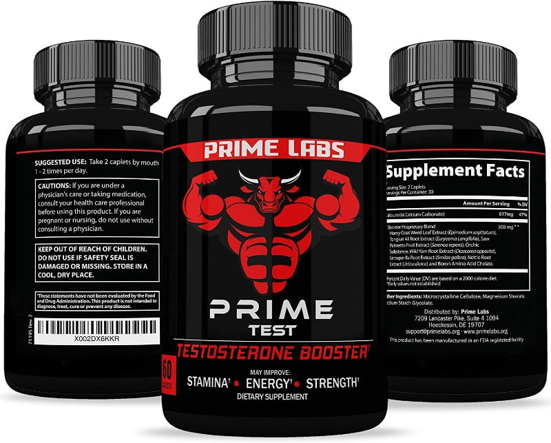 Prime Labs Prime Test Review: Does This Natural Testosterone Booster Work? 1