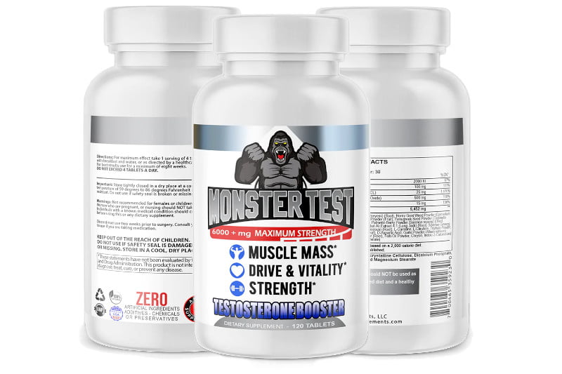 Monster Test Testosterone Booster Review: Benefits, Results, Dosage 1