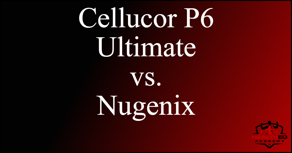 cellucor p6 ultimate vs nugenix 