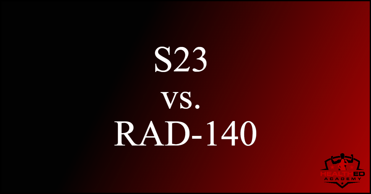 s23 vs rad-140