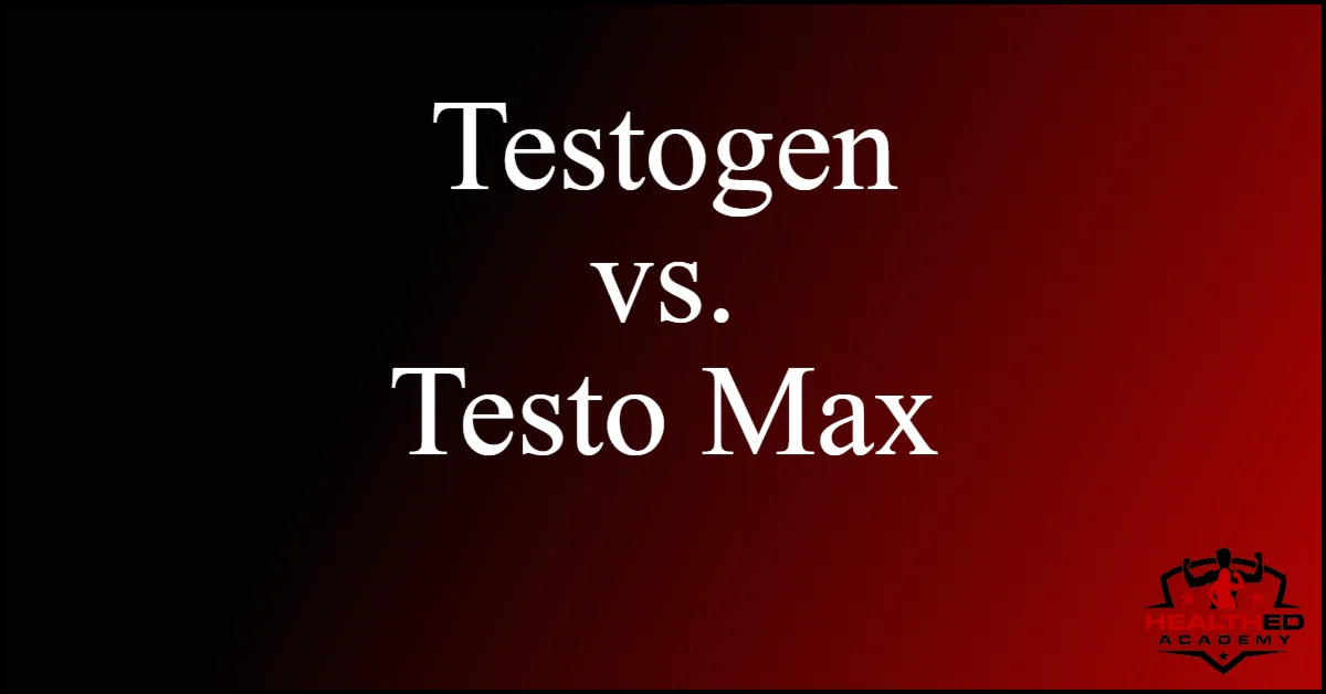 testogen vs testo max